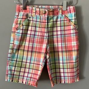 Gymboree Plaid Shorts | 8